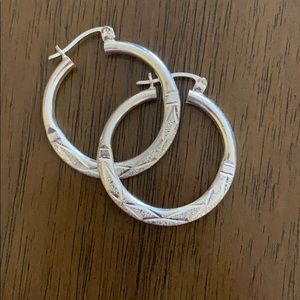 Hoops Earrings Silver .925
